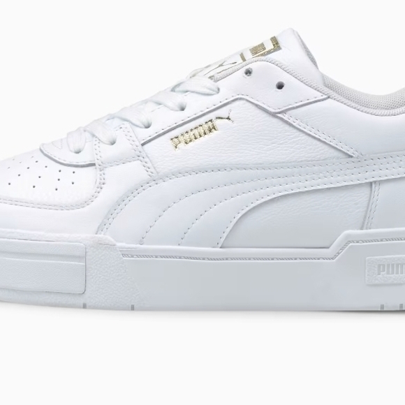 Women's Puma Cali Dream Leather Puma White Style (392730 01 - Picture 1 of 9